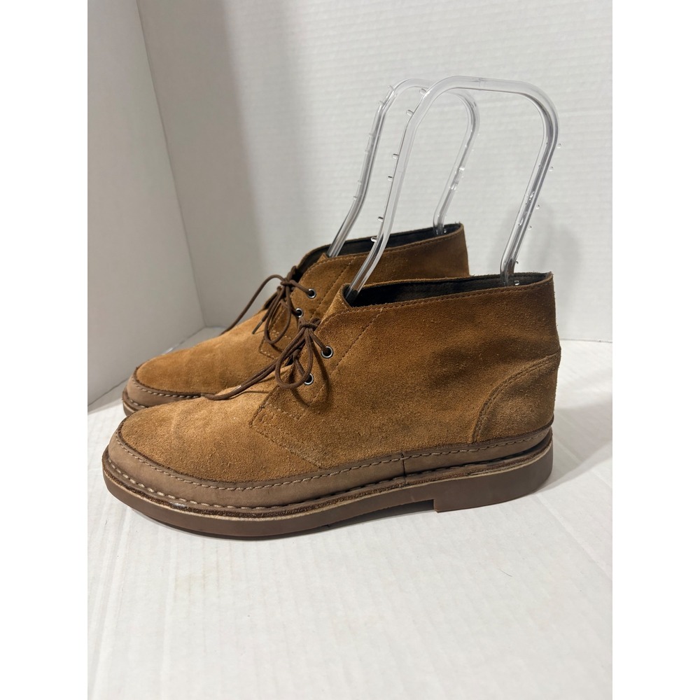 Clarks Bushacre Rand Tan Suede Chukka Boots Mens 10.5 26108168
